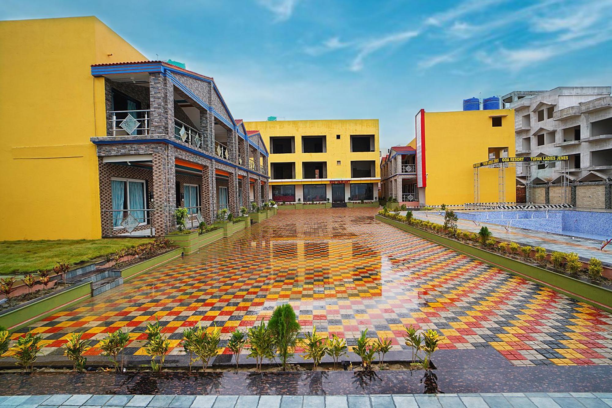 Goa Beach Resort On Beach 曼达莫尼 外观 照片