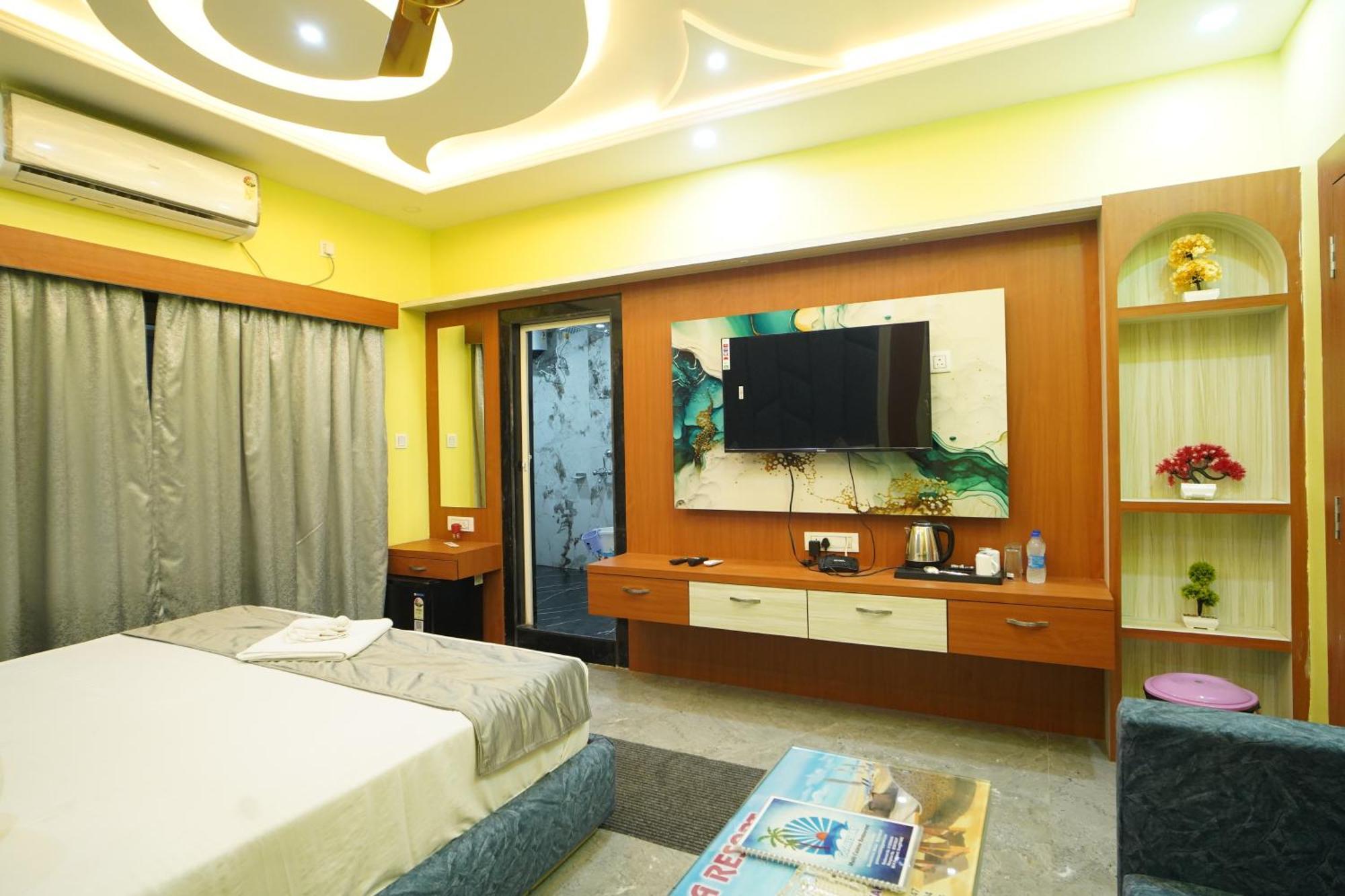 Goa Beach Resort On Beach 曼达莫尼 外观 照片